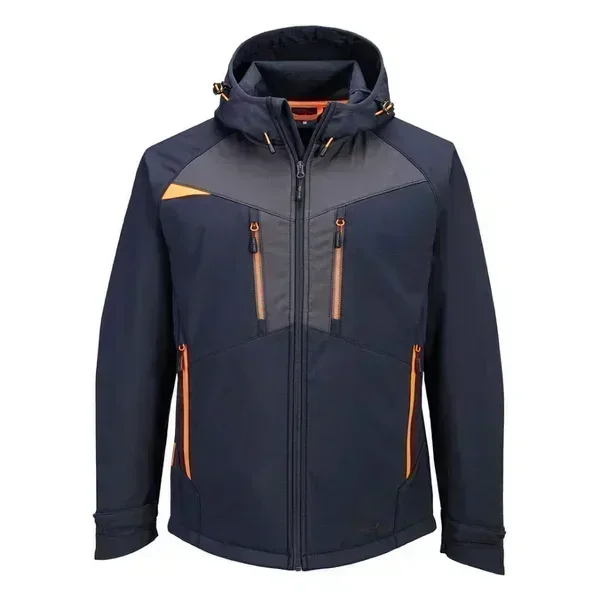 SOFTSHELL DX474 · CAPUCHA · TEXPEL™ SPLASH ECO · 3 CAPAS