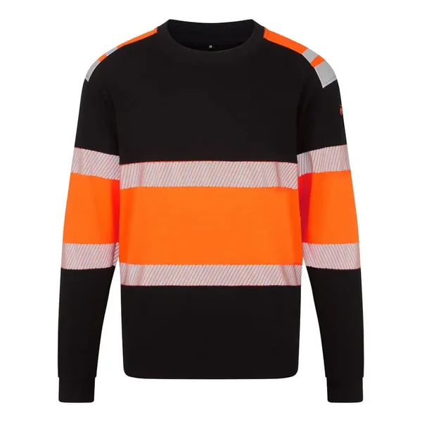 SUDADERA INHERENTE FR737 PW3 FR MODAFLAME · IGNIFUGO · ANTIESTATICO · ARCO ELECTRICO · ATEX · BANDAS SEGMENTADAS · PROTEC. SOLAR >40ºC · AV · CE III CAT · [300g]