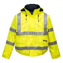 CAZADORA BOMBER S773 BIZFLAME RAIN WINTER · IGNIFUGO · ANTIESTATICO · IMPERMEABLE [3/4] · AMBIENTES FRIOS -25ºC · QUIMICO · AV · CE III CAT