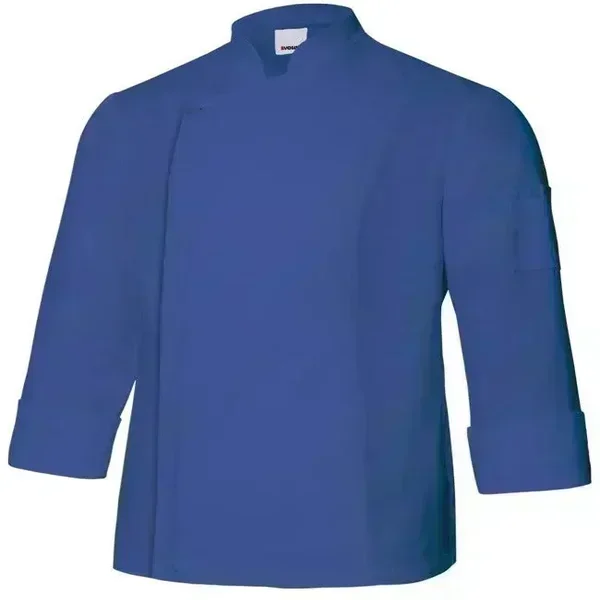 CHAQUETA COCINA 405202TC · ML · CIERRE CREMALLERA · CUELLO MAO