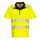 POLO LIGERO DX412 DX4 · MC · BICOLOR · Ezeecool · MEDIA CREMALLERA · PROTEC. SOLAR >40ºC · 50 LAVADOS · AV · CE II CAT · [150g]