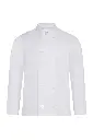 CHAQUETA COCINA 405224 · ML · SOFT TOUCH · CUELLO TIRILLA · CIERRE BOTONADURA · LAVABLE 60ºC
