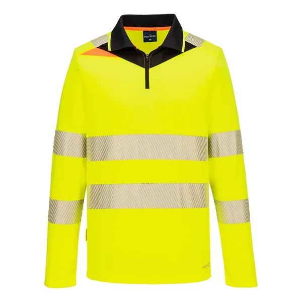 POLO LIGERO DX419 DX4 · ML · Ezeecool · CIERRE CREMALLERA · BANDAS SEGMENTADAS · PROTEC. SOLAR >40ºC · 50 LAVADOS · AV · CE II CAT · [150g]