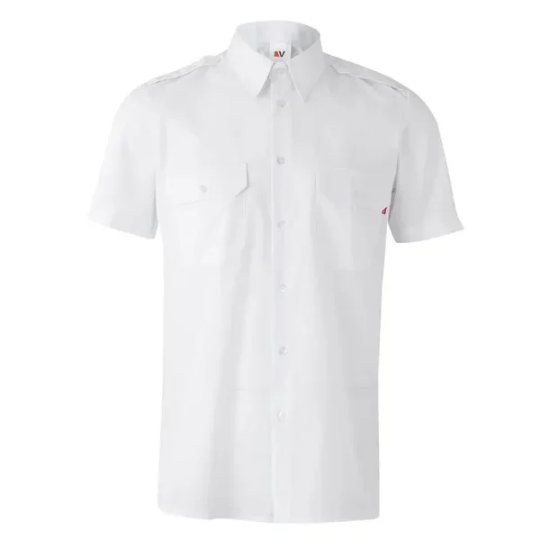 CAMISA 532 · MC · GALONERAS · BOLSILLLO · POPELIN