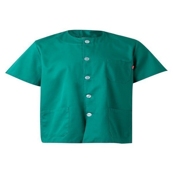 CHAQUETA PIJAMA 599 PolyCotton · MC · CIERRE BOTONES · CUELLO REDONDO