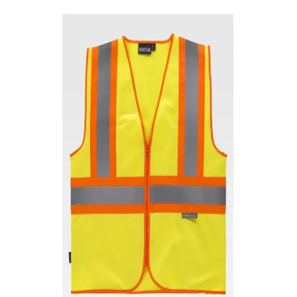 CHALECO C3620 FLUOR · CIERRE CREMALLERA · AV · CE II CAT