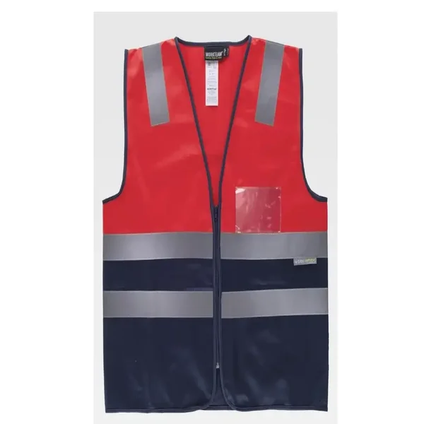 CHALECO C3617 FLUOR · BICOLOR · CIERRE CREMALLERA · AV · CE II CAT