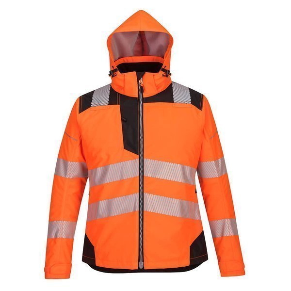 CHAQUETA PW382 · MUJER · Texpel™ Splash IMPERMEABLE [3/4] · CAPUCHA EXTRAIBLE · BANDAS SEGMENTADAS · AMBIENTES FRIOS -36ºC · PROTEC. SOLAR >40ºC · 50 LAVADOS · AV · CE II CAT