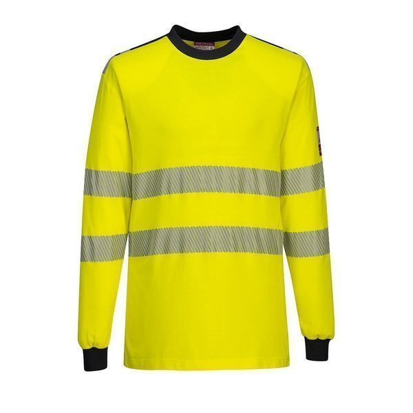 CAMISETA FR701 · ML · IGNIFUGO · ANTIESTATICO · ARCO ELECTRICO · ATEX · BANDAS SEGMENTADAS · AV · CE II CAT · [210g]