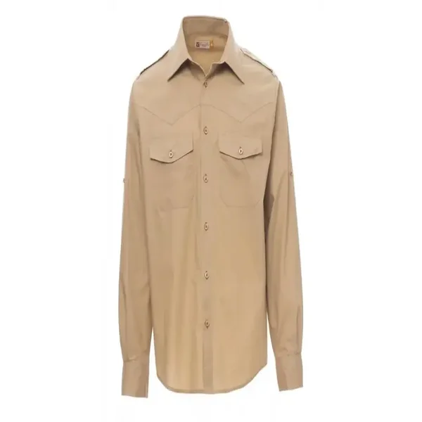 CAMISA TROPHY · BOLSILLOS · ML · 100% ALGODON