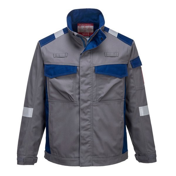 CHAQUETA FR08 · SOLDADOR · IGNIFUGO · ANTIESTATICO · ARCO ELECTRICO · QUIMICO · ASTM · CE III CAT