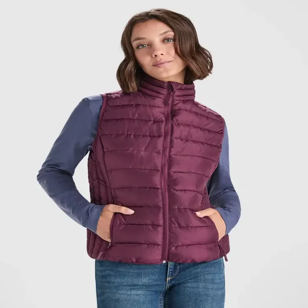CHALECO OSLO WOMAN · TACTO PLUMA