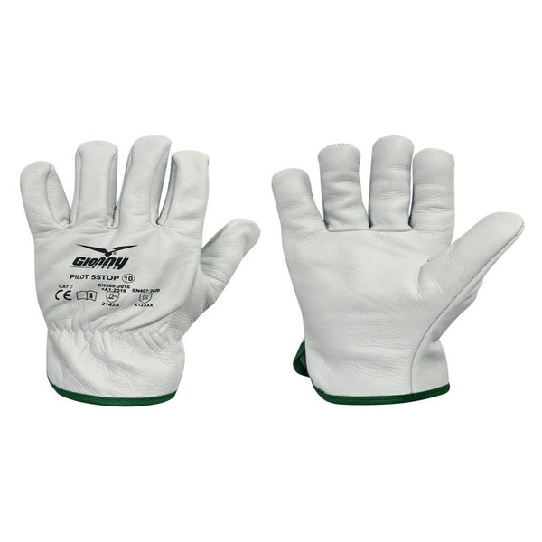 GUANTE PILOT 55TOP  PIEL FLOR VACUNO| PACK 12 PARES