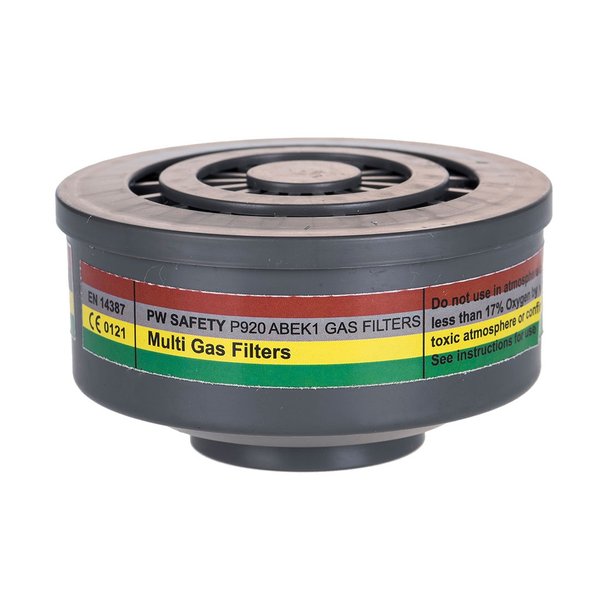 [P920] FILTRO P920 DE GASES ABEK1 CON CONEXION DE ROSCA ESPECIAL | PACK 4 UNIDADES