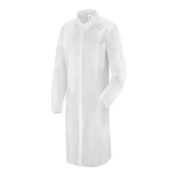 BATA DESECHABLE PP-U-02 LAB COAT · 45g | CAJA 50 UNIDADES