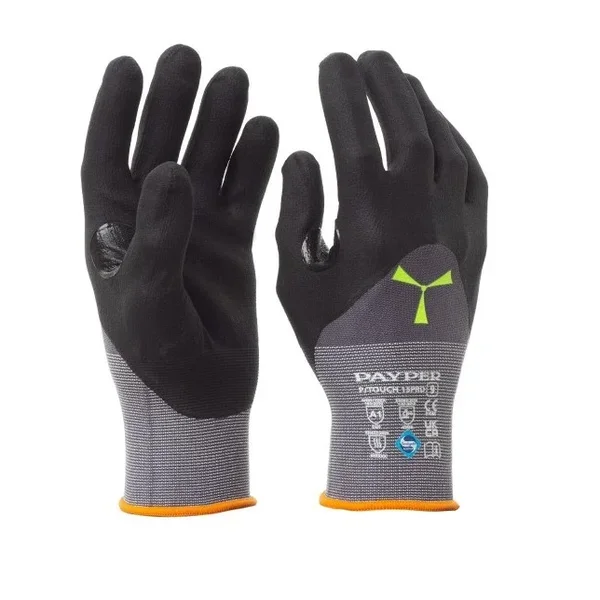 GUANTES P/TOUCH 15PRO · GALGA 15 · DORSAL VENTILADO | PACK 12 PARES