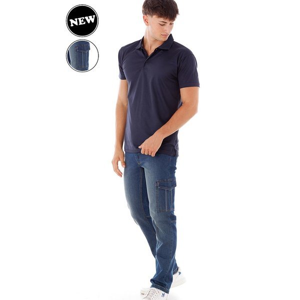 PANTALON VAQUERO AUSTIN · CARGO · ELASTICO/STRETCH [2] · TRIPLE COSTURA