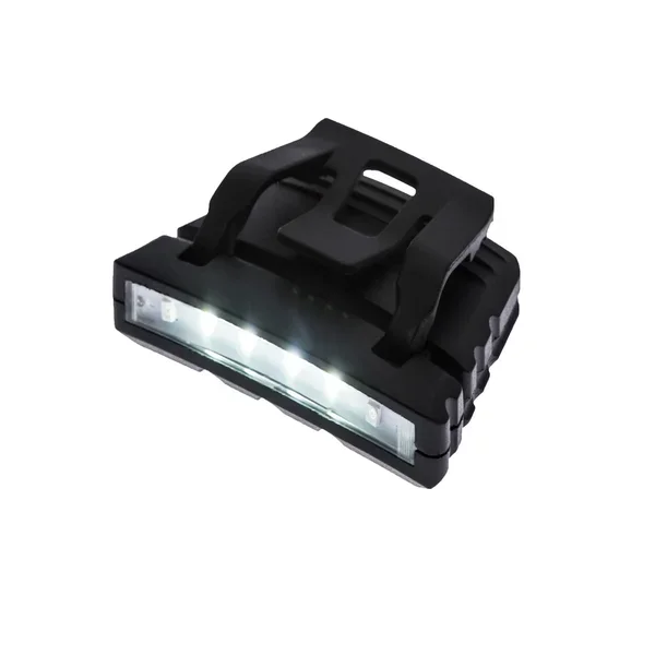 [PA72] LINTERNA LED PA72 · PARA GORRA · RECARGABLE USB · 2/4 HORAS