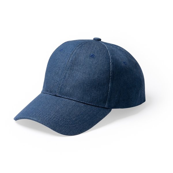 [1282] GORRA ISBUD ·TEJIDO VAQUERO RECICLADO · ECO · 6 PANELES