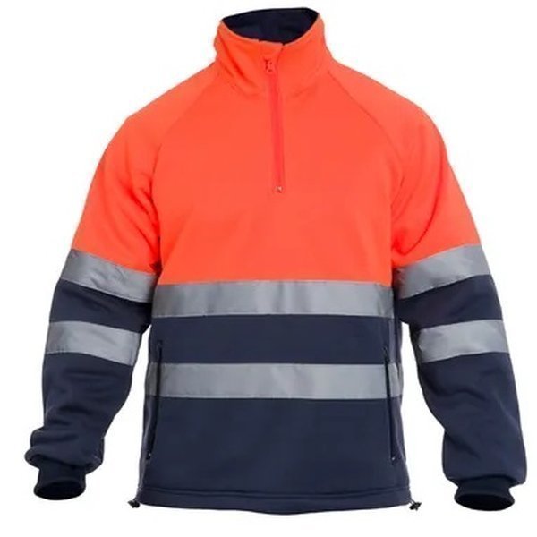 SUDADERA CHILL · BICOLOR · MEDIA CREMALLERA · AV · CE II CAT · [290g]