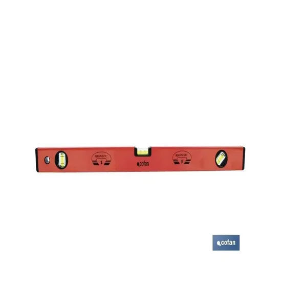 [9517206] 9517206-NIVEL MAGNETICO ALUMINIO 400MM | NIVEL DE BURBUJA PARA FACILITAR LA NIVELACIÓN