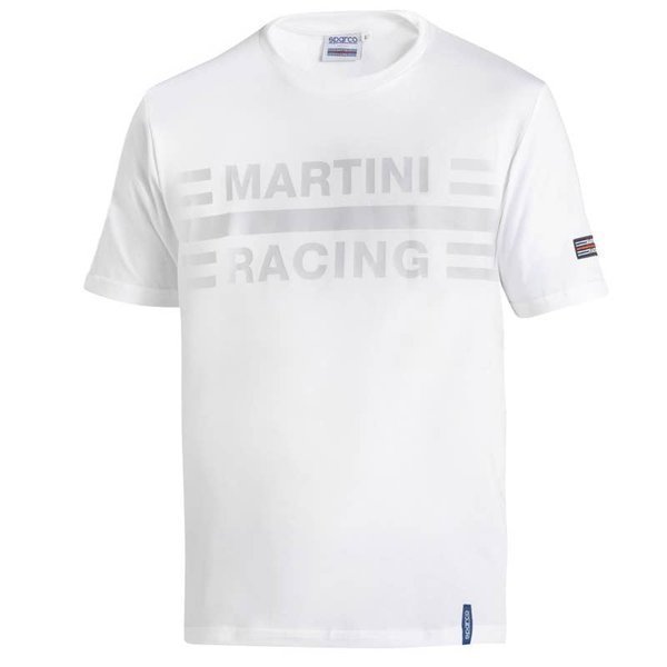 CAMISETA MARTINI RACING BIG LOGO · MC · ELASTICO · [170g]