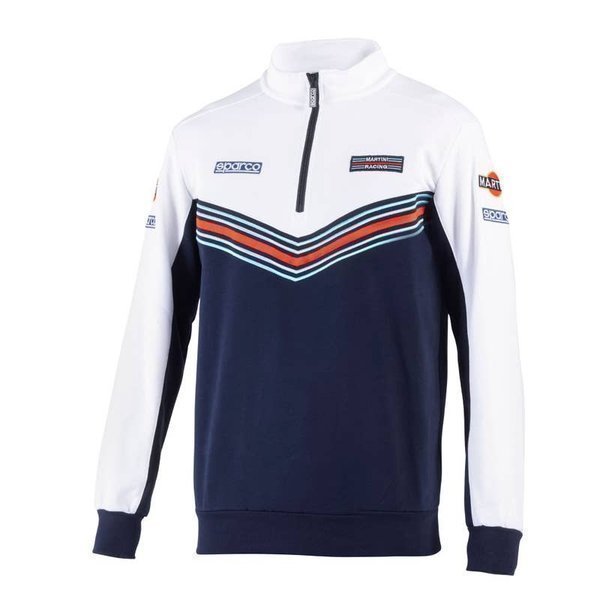SUDADERA FULL ZIP MARTINI RACING · MEDIA CREMALLERA · [300g]