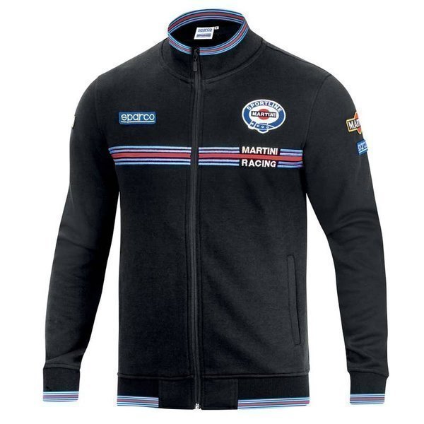 SUDADERA FULL ZIP MARTINI RACING · CREMALLERA ENTERA · [300g]