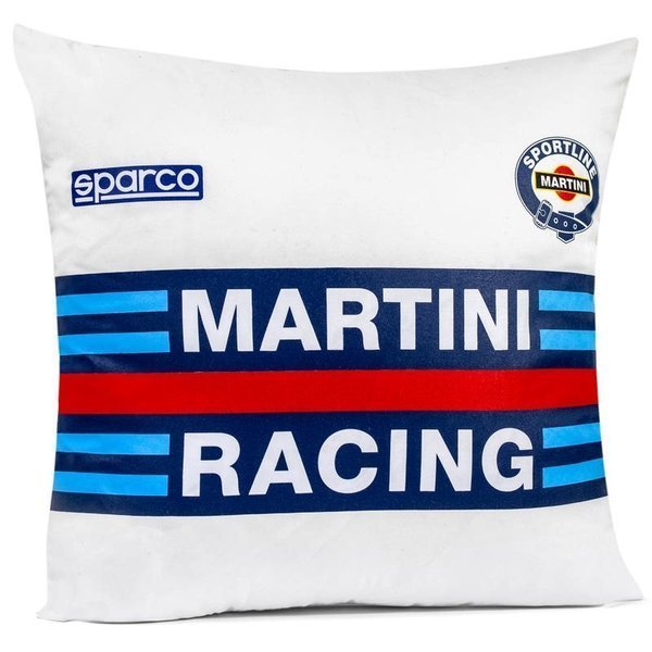 COJIN ALGODON 40X40 REPLICA MARTINI RACING · 100% ALGODON