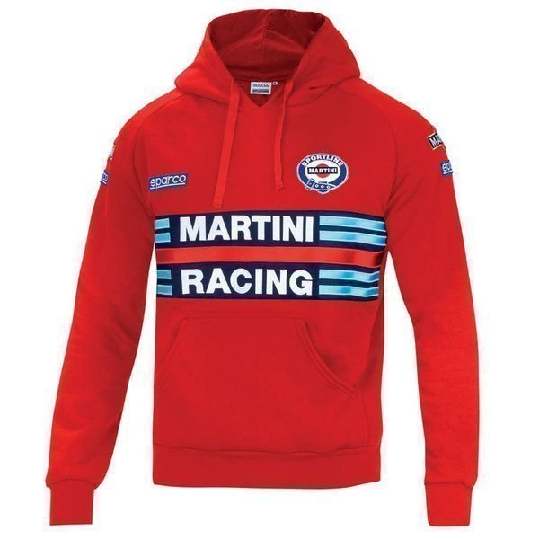 SUDADERA REPLICA MARTINI RACING · CAPUCHA · [300g]