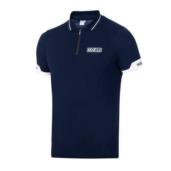 POLO ZIP MAN SPARCO LIFESTYLE · MC · MEDIA CREMALLERA · ELASTICO/STRETCH [7] · 93% POLIAMIDA