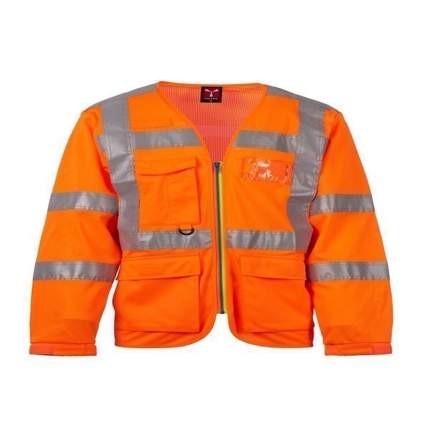 CHALECO LONG EXO MESH · ML · CIERRE CREMALLERA · TEJIDO MALLA · AV · CE II CAT