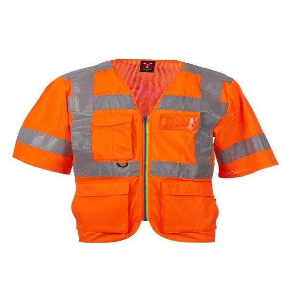 CHALECO EXO MESH · MC · CIERRE CREMALLERA · TEJIDO MALLA · DRY TECH · AV · CE II CAT