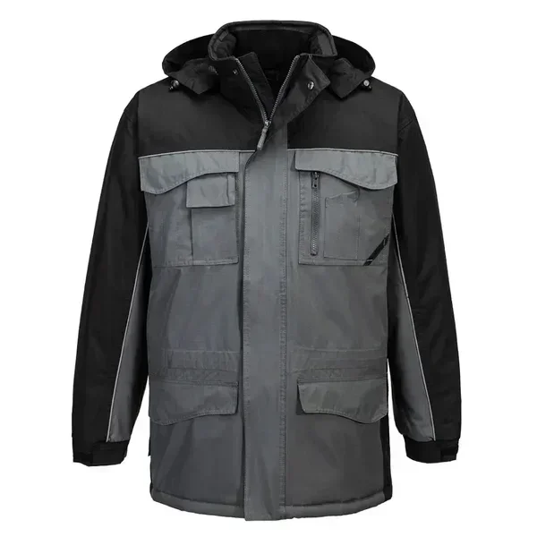 [S562] PARKA RS S562 WINTER · ACOLCHADO · RIPSTOP · IMPERMEABLE [3/4] TEXPEL™ SPLASH ECO · CAPUCHA DESMONTABLE