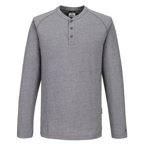 CAMISETA KA370 KA3 HENLEY · ML · 3 BOTONES · [197g]