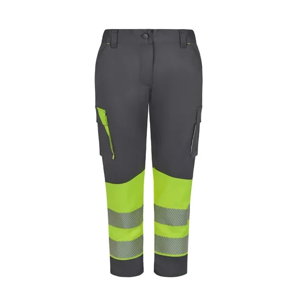 PANTALON GRS 303032SW · MUJER · BICOLOR · CARGO · ELASTICO/STRETCH · ECO · BANDAS SEGMENTADAS · PROTEC. SOLAR >50ºC · AV · CE II CAT
