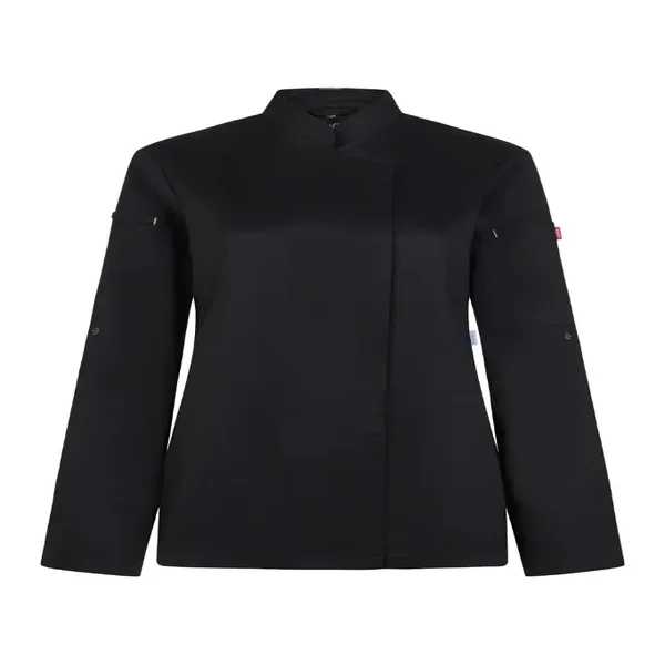 [405211W] CHAQUETA COCINA 405211W SHIFT WOMAN · ML · ESPALDA COOLMAX · ECO · CIERRE AUTOMATICOS