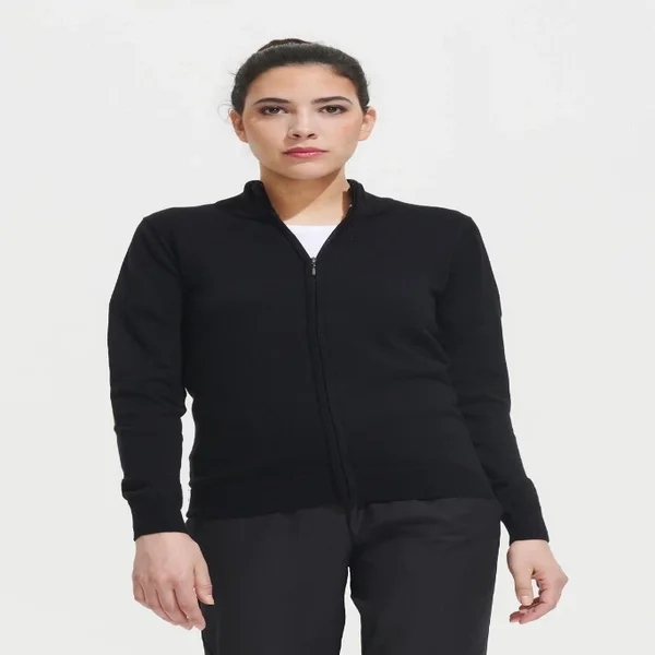 CHAQUETA JERSEY GORDON WOMEN · CIERRE CREMALLERA · PUNTO FINO