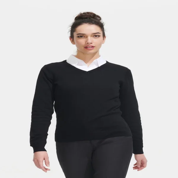 JERSEY GALAXY WOMEN · CUELLO V · PUNTO FINO