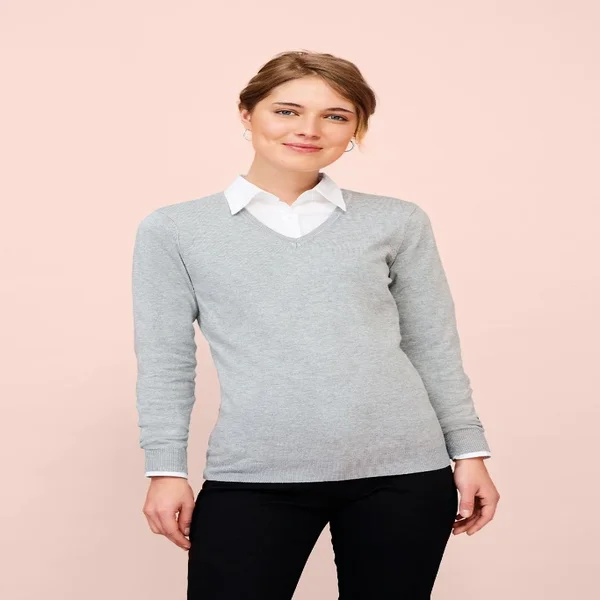 JERSEY GLORY WOMEN · CUELLO V · PUNTO FINO